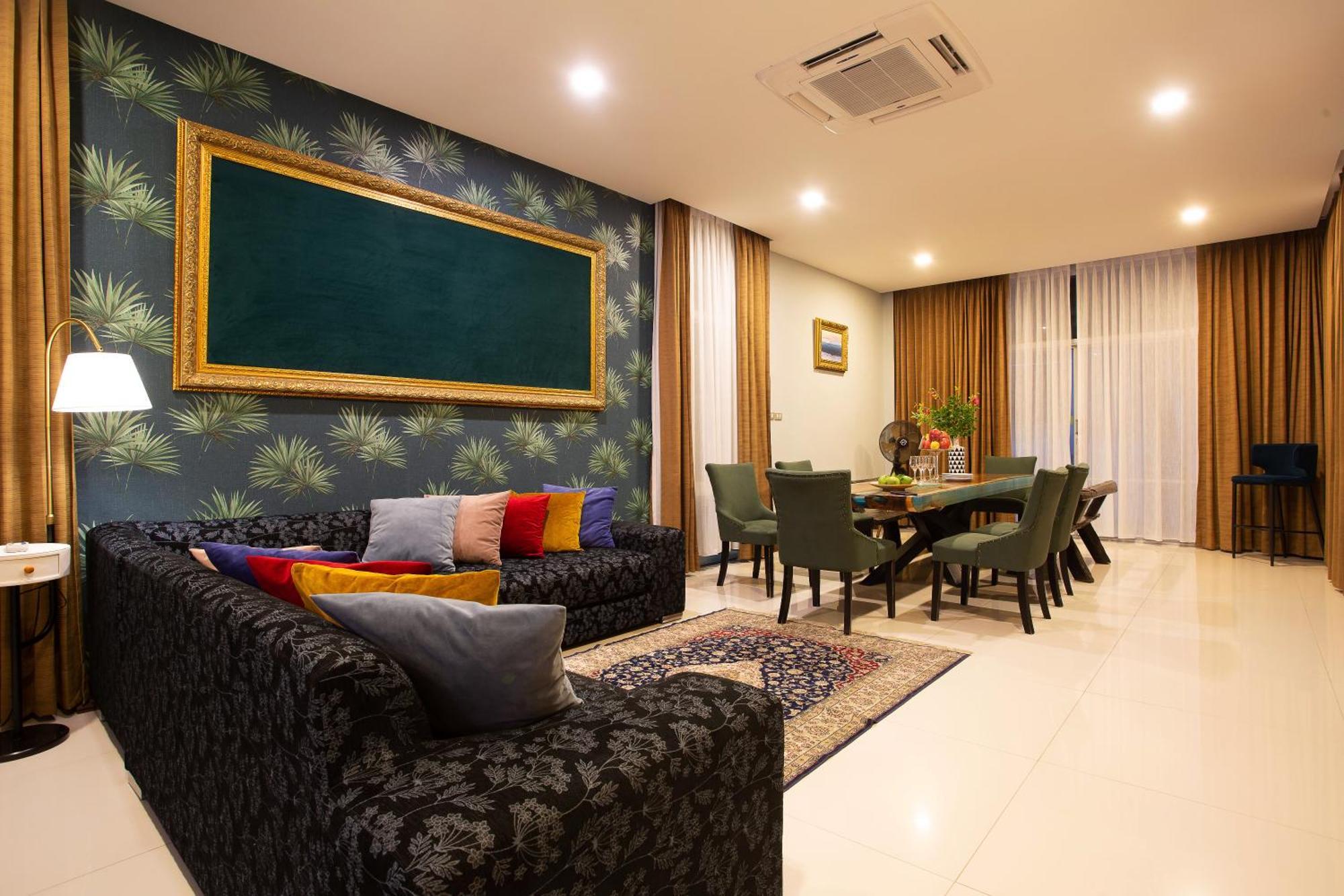 Nagawari Art Maldives Pattaya Villa Na Chom Thian Exterior photo